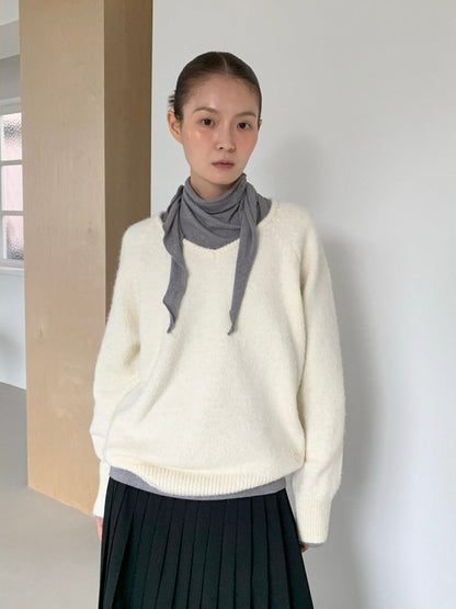 drape scarf top