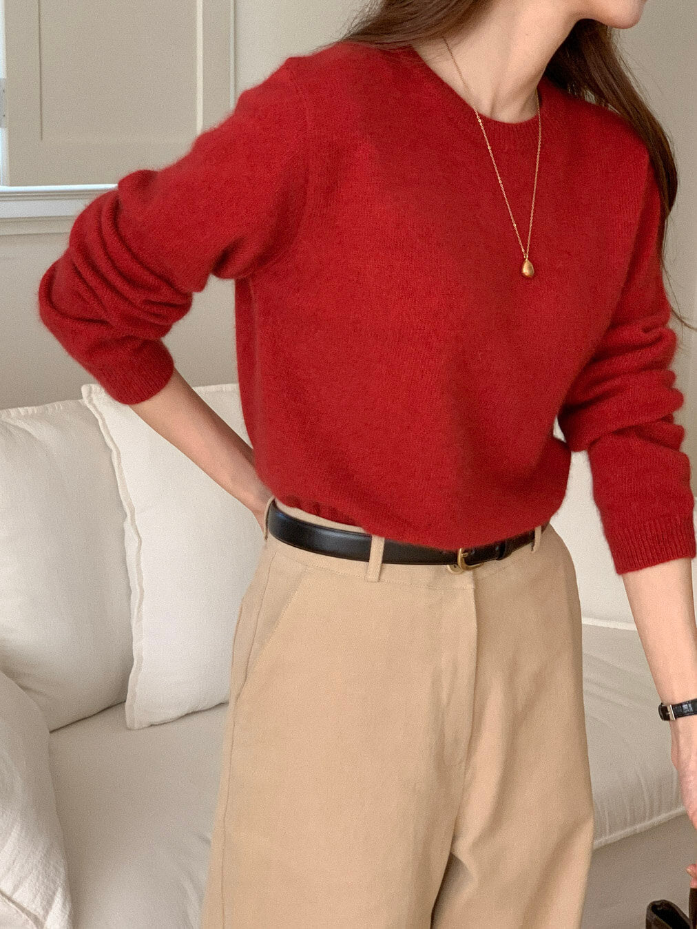 mellow raccoon knit