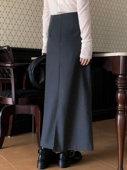 line wrap skirt