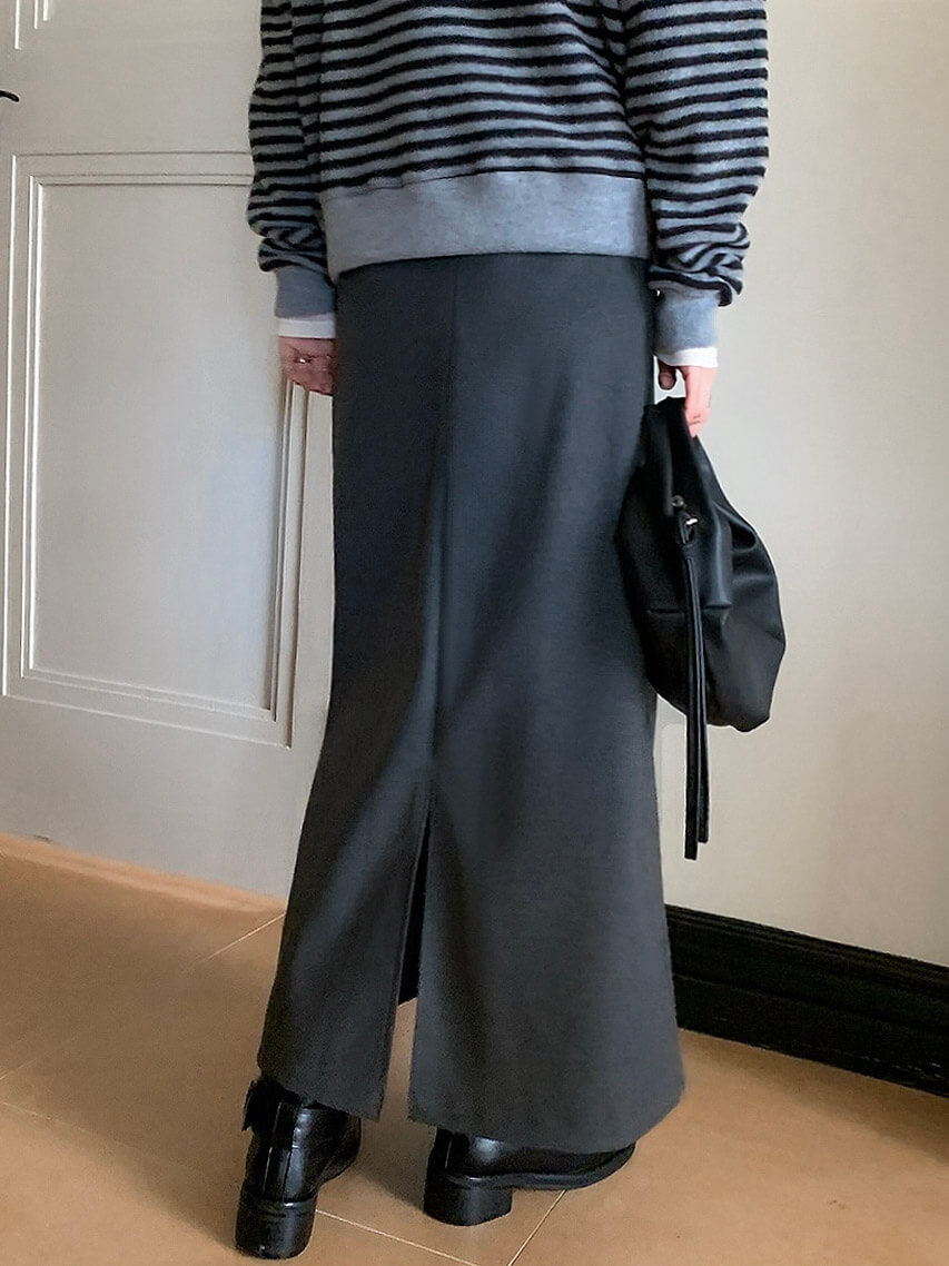 line wrap skirt