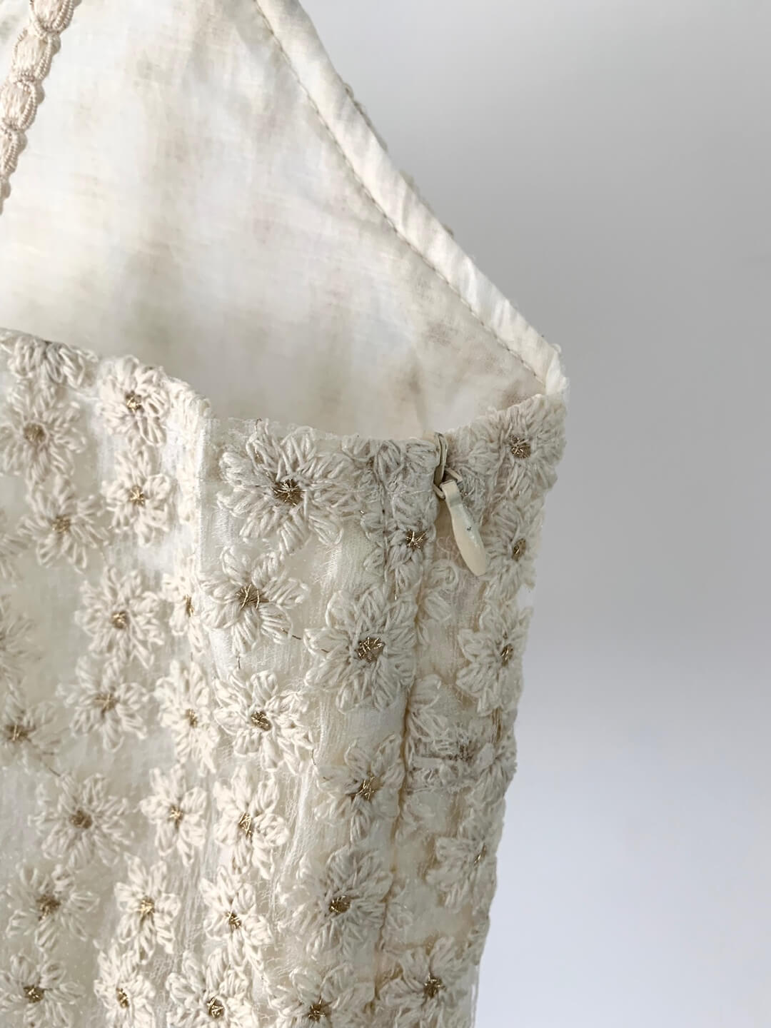 embroidered floral top