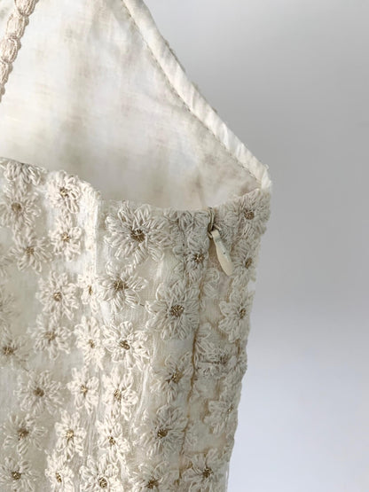 embroidered floral top